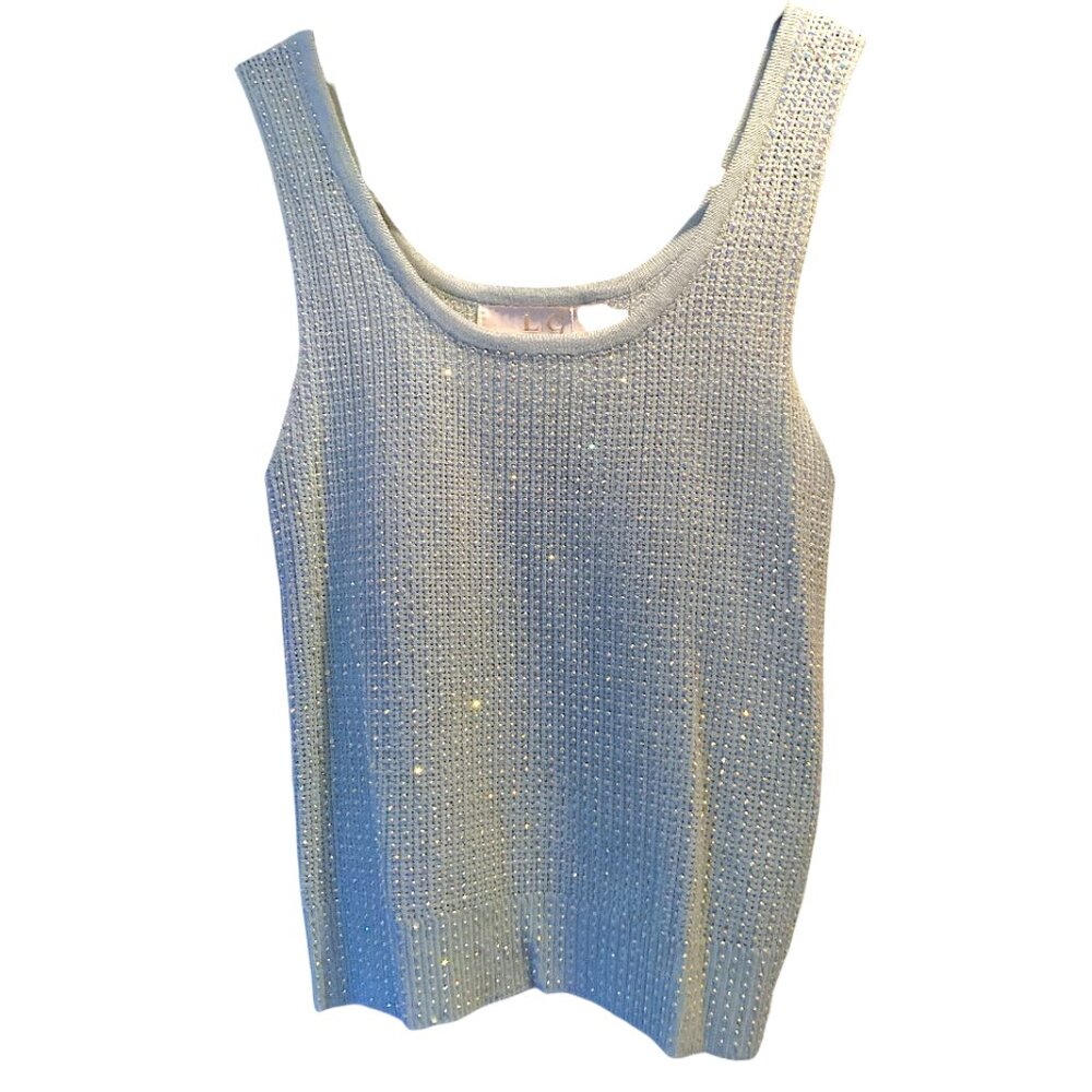 NWT Lizette Collection Sleeveless Sparkle Tank Top